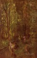 Francois Le Ru De Valmondois Barbizon Impresionismo paisaje Charles Francois Daubigny bosque bosque